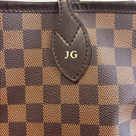 Louis Vuitton Damier Ebene Neverfull MM Tote - Picture 3 of 16